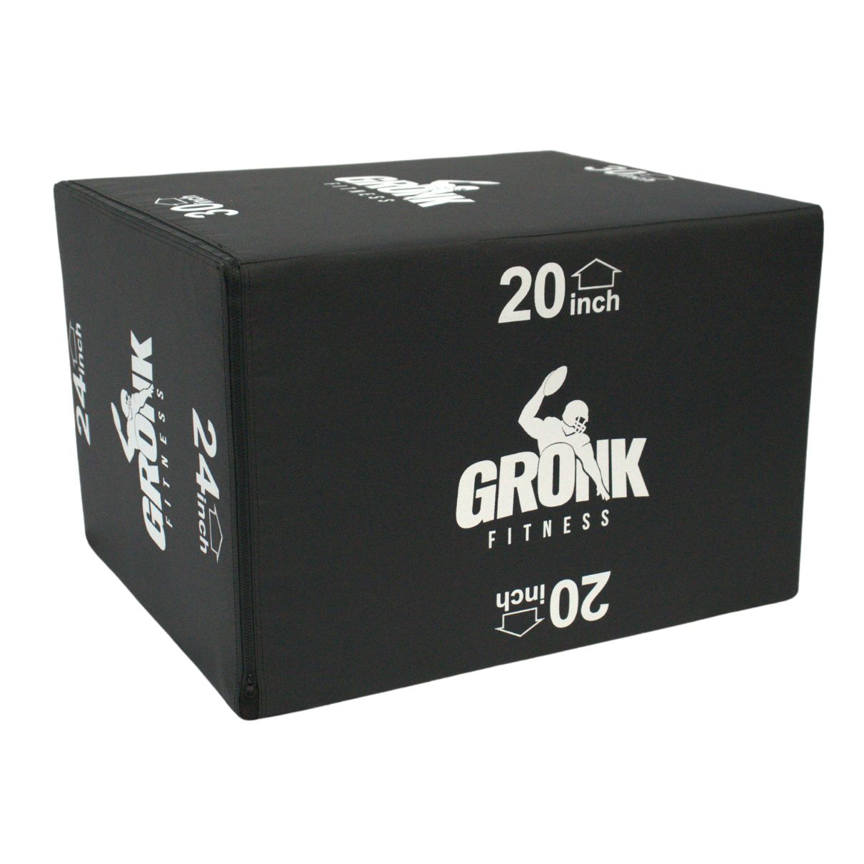 Gronk Fitness Plyo Box - Final Stock Gronk Fitness Products Balance and stability; bosu, swiss, plyo-box 4320-G1_2