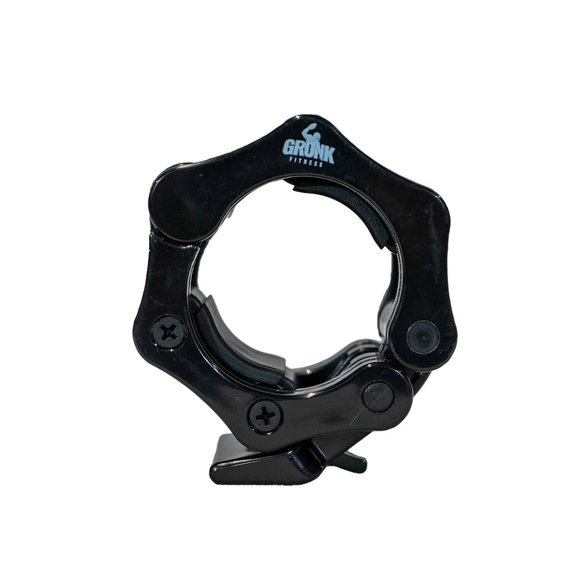 Gronk Fitness Bar Collars, Olympic Clamp - Black Gronk Fitness Products Lifting bar attachments (eg landmine, row handles, chains, collars, sleeves, barbell pad, manta ray) 4502-G1_2_bf15ca1c-4ab7-4ec3-b29c-03d4407a88c8