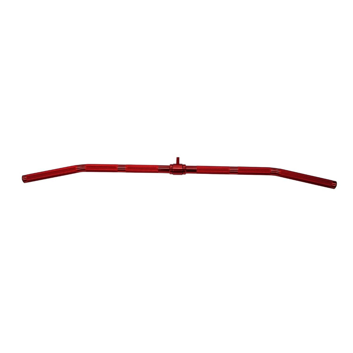 Gronk Fitness aluminum revolving lat bar, red