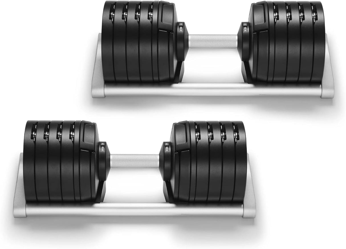SMRTFT NÜOBELL Adjustable Dumbbell 100 lb Black SMRTFT Dumbbells 61Itd2Jz0OL._AC_SL1500