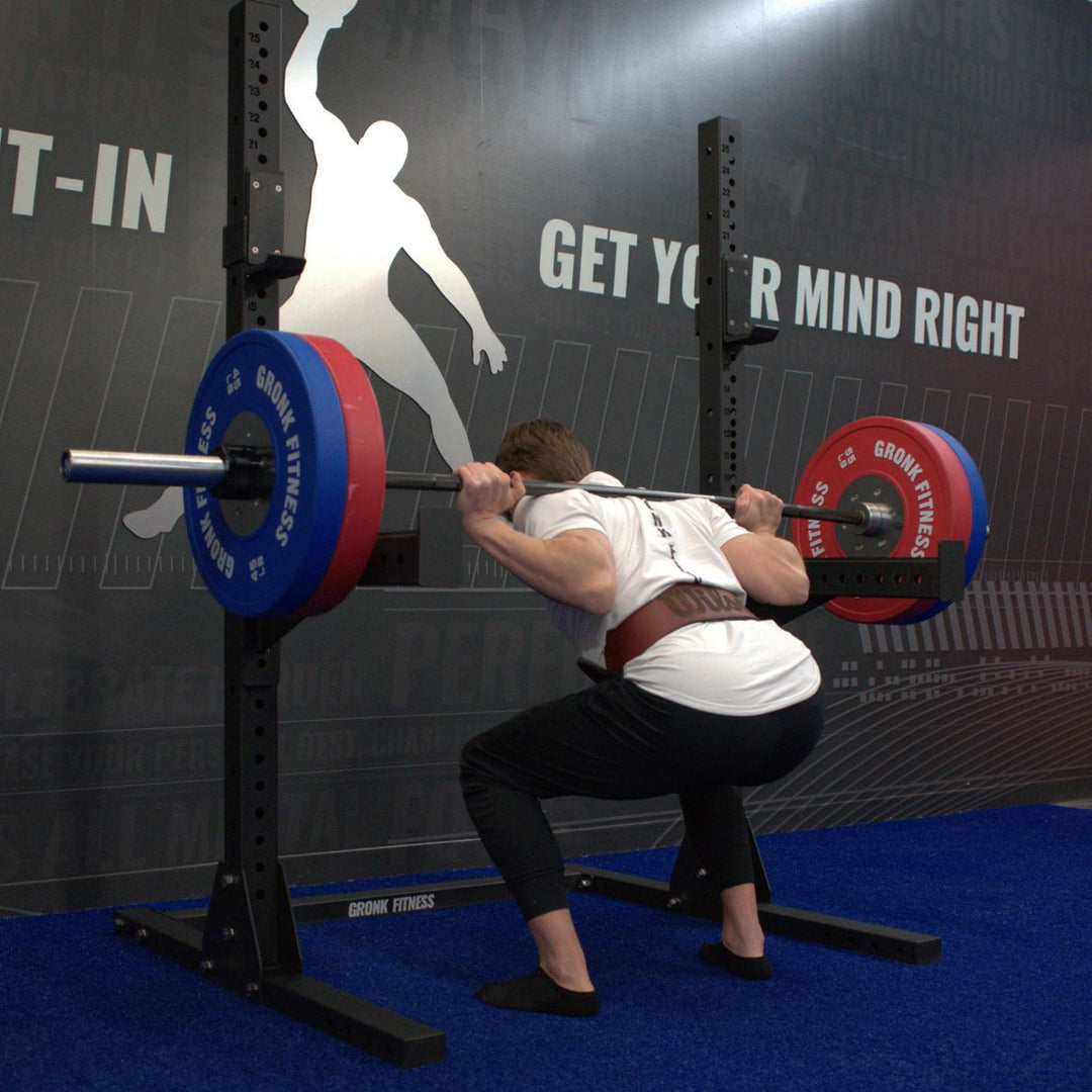 Gronk Fitness Squat Stand with J Hooks - Final Stock Gronk Fitness Products Half rack, power rack or cage, smith, smith add-on 6_1080x_41ba1617-c28e-4bfb-8a72-75250ff7f9a6