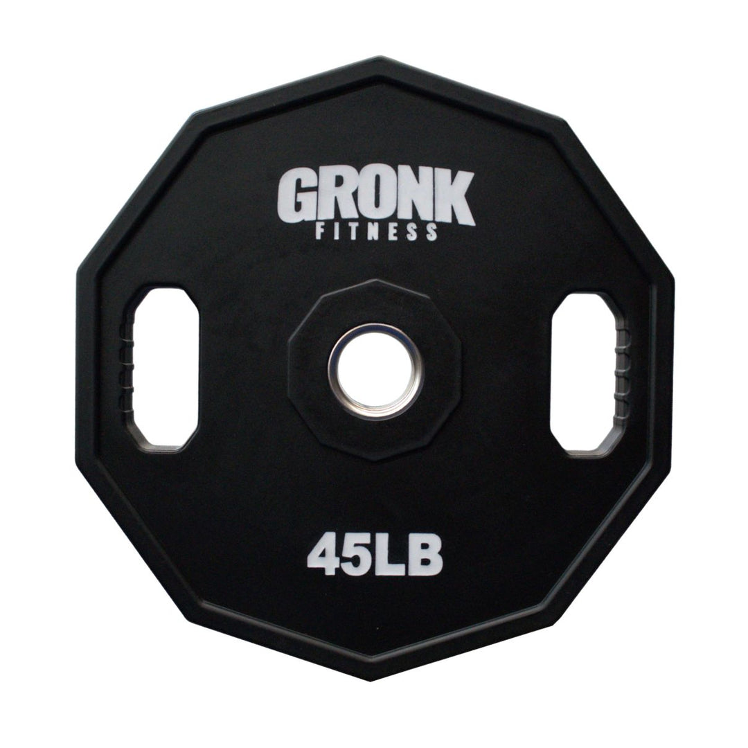 Gronk Fitness 10-Sided Urethane Olympic Grip Plates Gronk Fitness Products Variant(s) - LBWeight 6_1080x_b995ed05-2faf-4aac-a5e6-17aa424d52fa