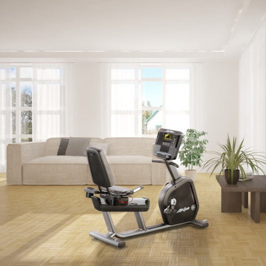 Life Fitness Club Series+ Recumbent Bike W/ X Console | 12 Days Of Christmas Life Fitness Home ClubSeriesPlus-RecumbentBike-inHome