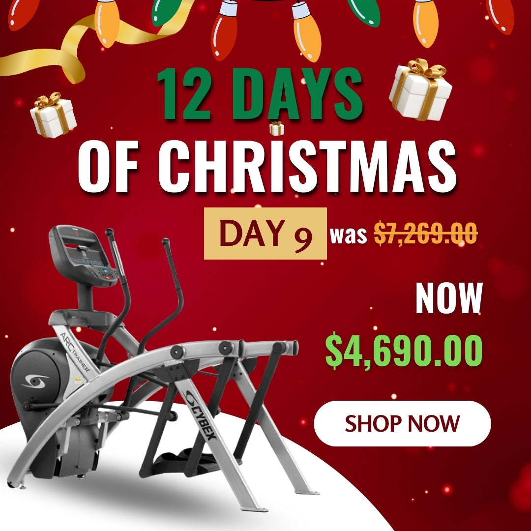 Cybex 525AT Arc Trainer - Discontinued Cybex Elliptical; Commercial Frame Residential Day9_Cybex525AT_12DaysOfChristmas_1_3a97a721-2791-4623-b6cd-c3e2dccad848