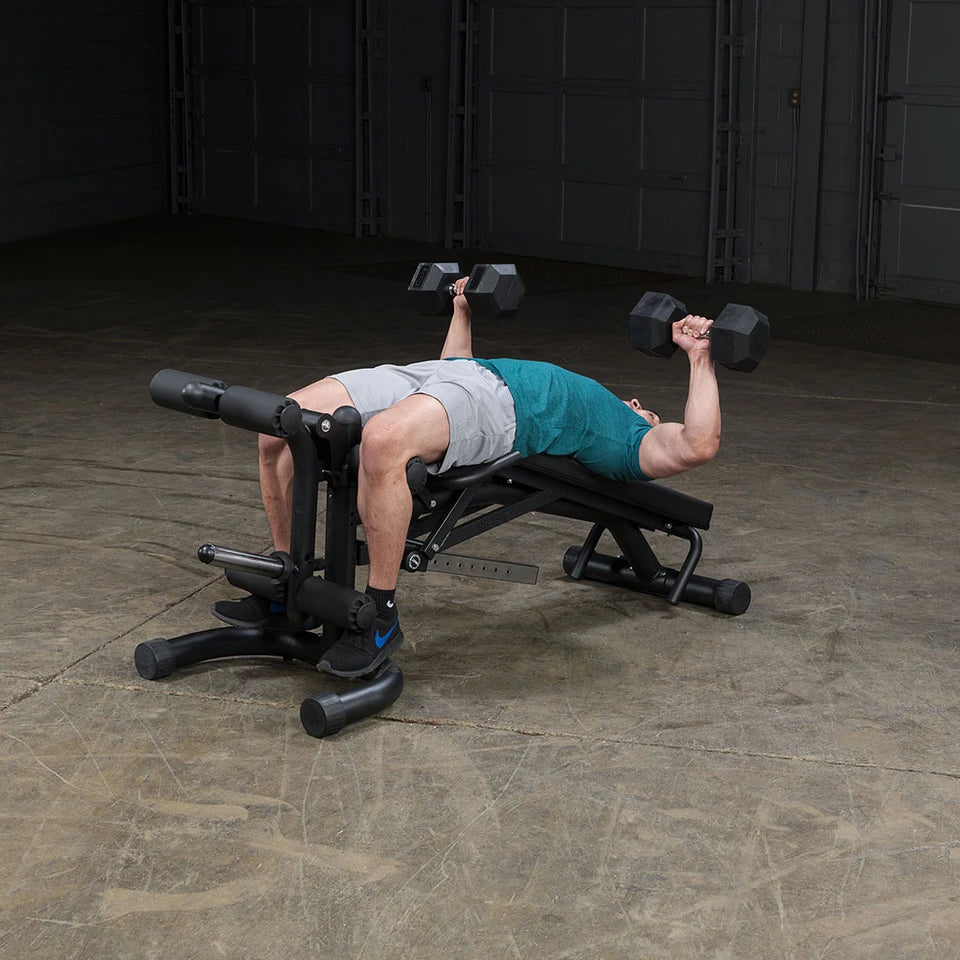 Body Solid FID46 Leverage Flat Incline Decline Bench Body Solid Bench; flat/incline/decline benches FID46_0018_1500px__24077.1735662150