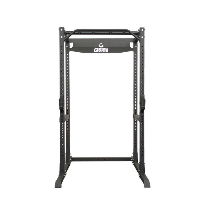 Gronk Fitness XPX Modular Power Rack - Discontinued Gronk Fitness Products Half rack, power rack or cage, smith, smith add-on Gronk_Fitness_Modular_Power_Rack-Front_Profile_Base_Model_1_720x_f9a356f8-241a-40ac-bad5-b3b8cd603ccf