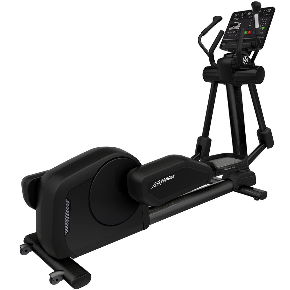 Life Fitness Club Series + Elliptical Cross Trainer w/ SL Console - Black Life Fitness Elliptical; Commercial Frame Residential Integrity-Cross-Trainer-D-Black-SL_a163d222-349f-4705-b373-587954089430