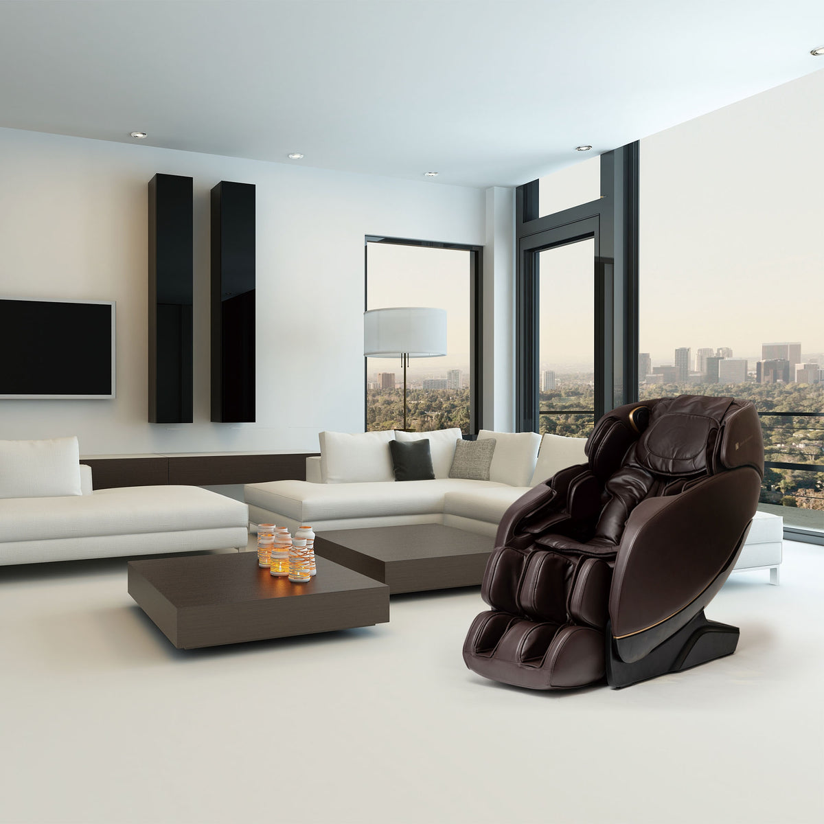 Inner Balance Jin 2.0 Massage Chair in modern living room