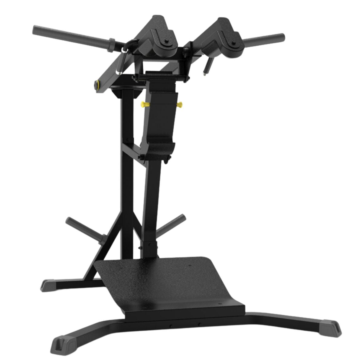 Gronk Fitness Plate Loaded Leverage Squat / Calf - Final Stock Gronk Fitness Products Selectorized, single stack, MTS, Hammer, assembled LeverageSquatCalf_1800x1800_61fe9ca9-c05d-433f-af4e-22f15a55f95c