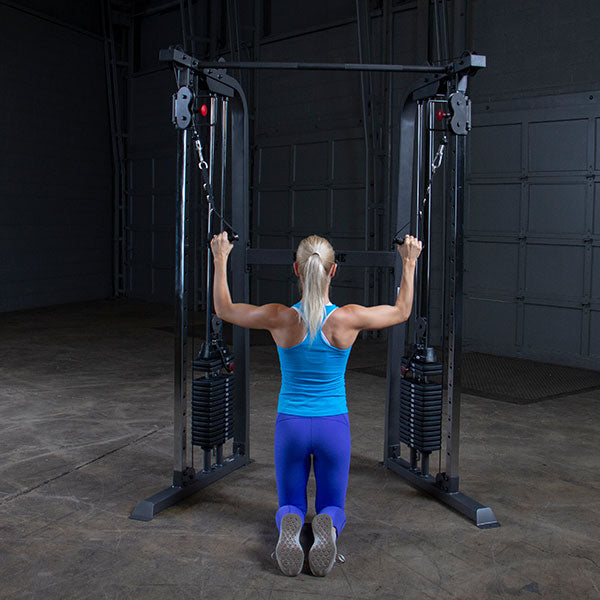 Body Solid Powerline Functional Trainer PFT100 Body Solid Home Gym, Small; Single stack or a-frame double stack (functional trainer). 5 functions or less PFT100_IMG_8916