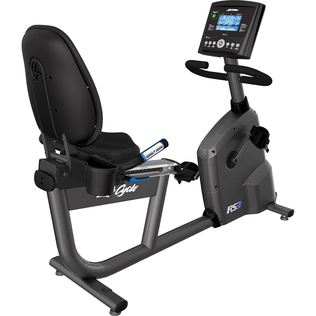 Life Fitness RS3 Lifecycle Exercise Bike Life Fitness Bike; Recumbent RS3-Recumbent-Go-L