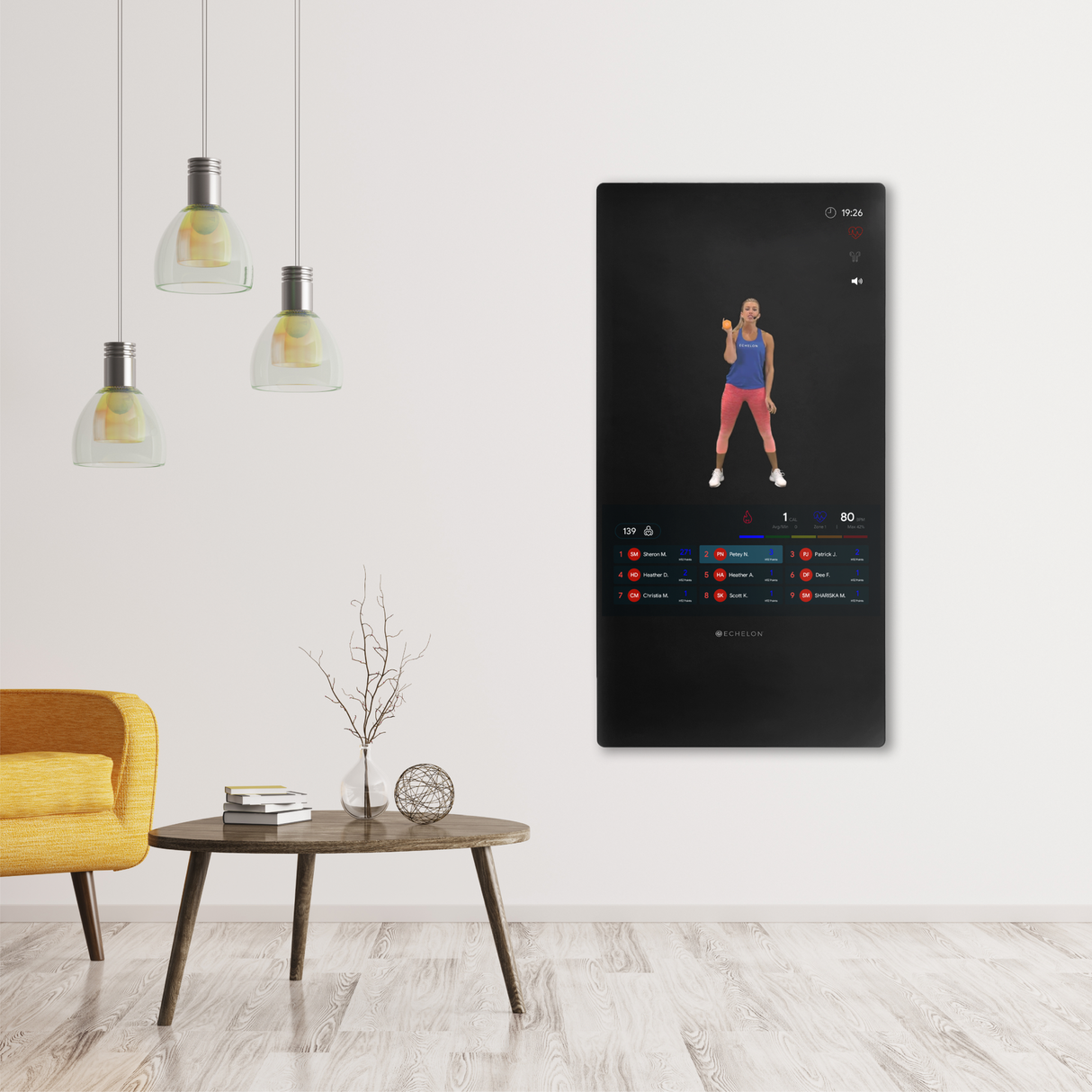 Echelon Reflect 50 Inch Touchscreen Smart Mirror - Final Stock Echelon Modular; preacher curl, vkr, ab, roman chair Rectangle31_de5a0723-6c33-4c82-b3ed-f74e90a9f0f2
