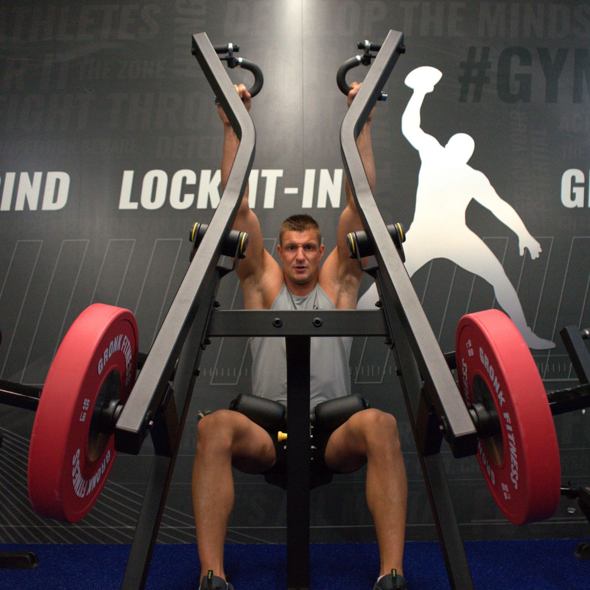 Gronk Fitness Plate Loaded Lat Pulldown - Final Stock Gronk Fitness Products Selectorized, single stack, MTS, Hammer, assembled RobGronkLatPulldownProductPic2_1800x1800_5f961657-57c7-4cde-b2f1-b966e5c9c10f
