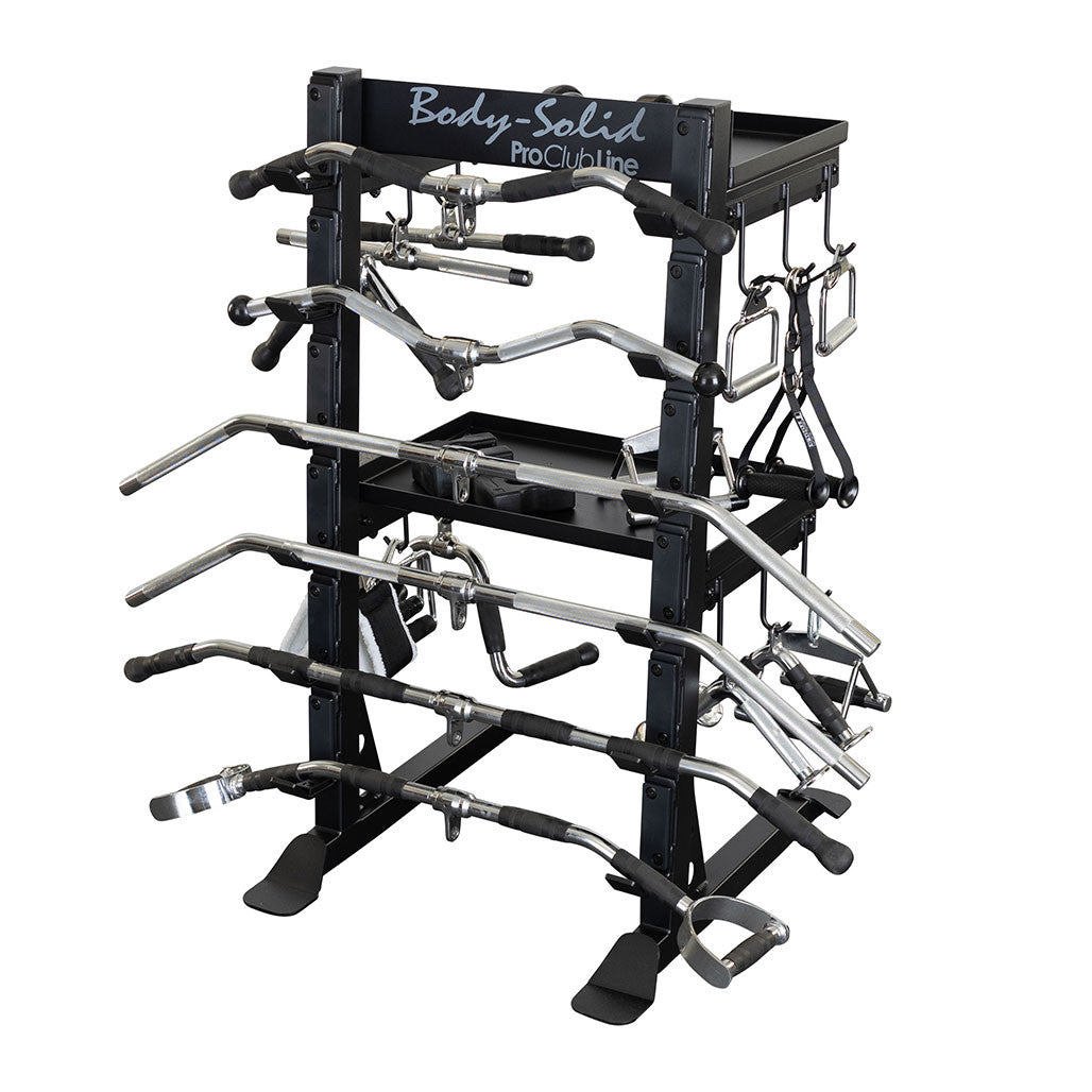 Body-Solid Pro ClubLine SAR100 Accessory Rack Body Solid Accessory Storage Racks and Stands SAR100_0O2A5343-K2__19272_d4ewh6