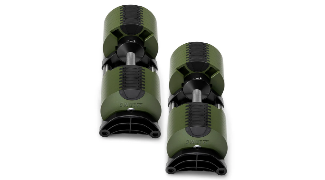 NÜOBELL 80lb Adjustable Dumbbell Set SMRTFT Variant(s) - Color Screenshot2023-10-18at16-02-50NUOBELL80LBTactical