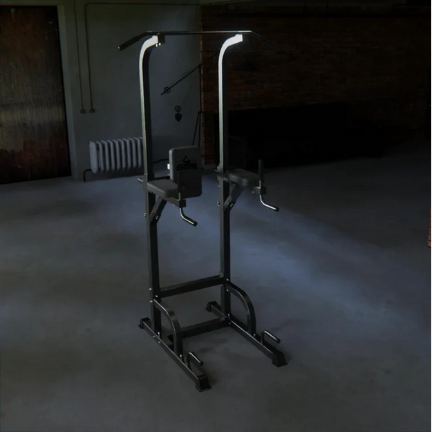 Gronk Fitness Adjustable Vertical Knee Raise (VKR) - Discontinued Gronk Fitness Products Modular; preacher curl, vkr, ab, roman chair Screenshot2024-04-24at17-25-27GronkFitnessAdjustableVerticalKneeRaise