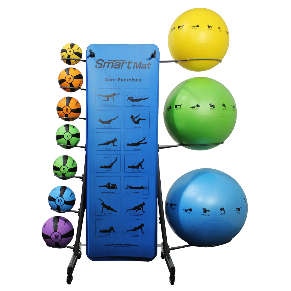 Smart Elite Self-Guided Commercial Package Prism Dumbell racks, power block stand, plate and bar storage, kettlebell racks, ball racks Smart-Elite-Self-Guided-Commercial-Package-2