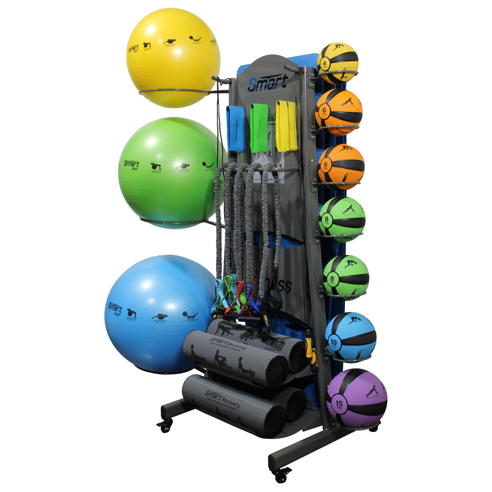 Smart Elite Self-Guided Commercial Package Prism Dumbell racks, power block stand, plate and bar storage, kettlebell racks, ball racks Smart-Elite-Self-Guided-Commercial-Package-3