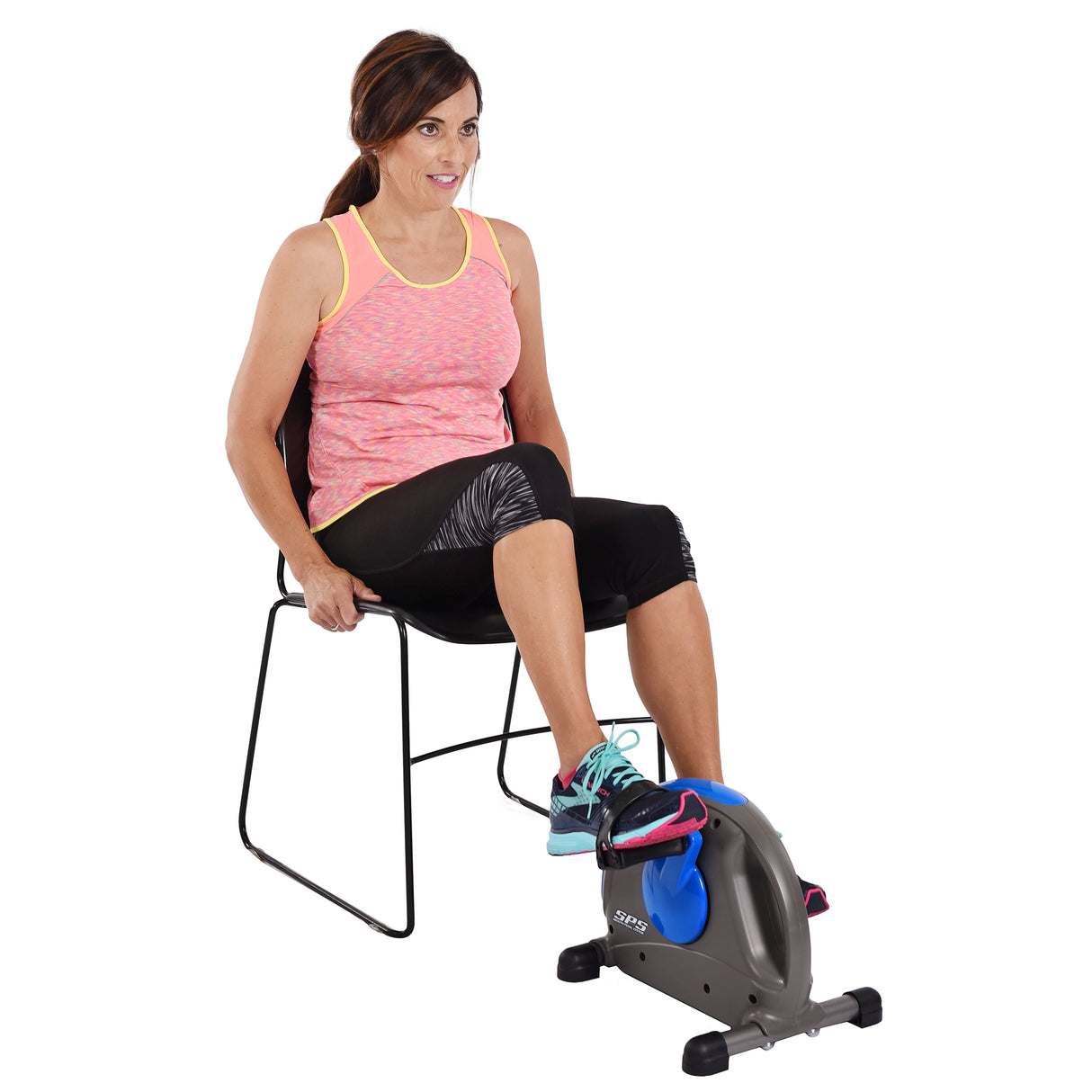 Stamina Mini Exercise Bike with Smooth Pedal System, Blue Stamina Aerobics; aerobic step, HR straps WEB2HGH15-0141.3