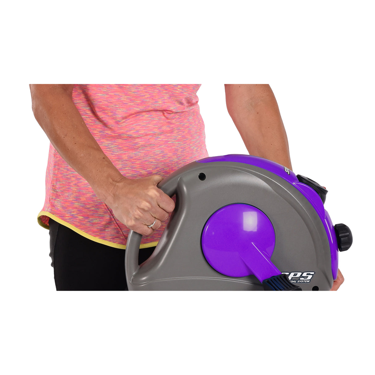 Stamina Mini Exercise Bike with Smooth pedal System, Purple Stamina Aerobics; aerobic step, HR straps WEB2HGH15-0142.7