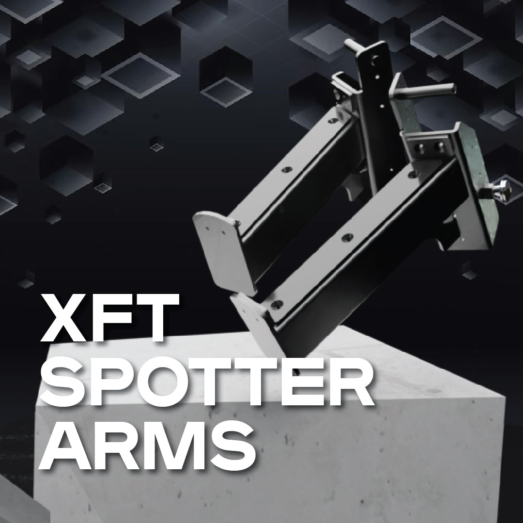IRONAX XFT Half Rack Kit J-Hooks & Spotter Arms Ironax J-hooks, dip attachments, etc XFT_INSTAGRAM-05