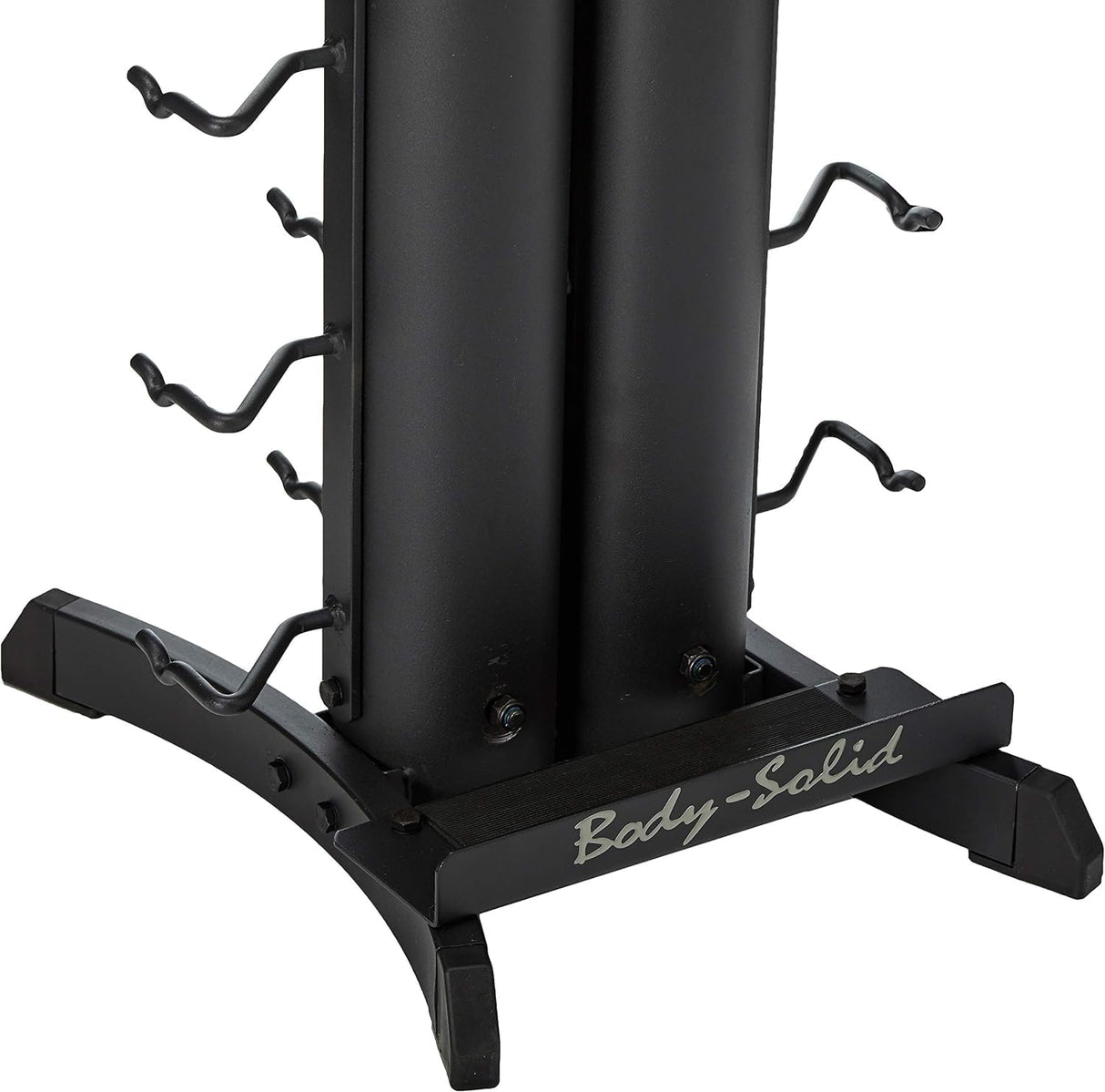 Body Solid Accessory Stand Holds 36 Items Body Solid Dumbell racks, power block stand, plate and bar storage, kettlebell racks, ball racks body-solid_accessory-stand-holds-36-items_view-4