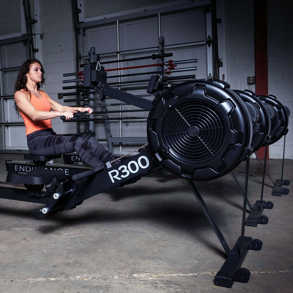 Body Solid Endurance R300 in use in industrial setting