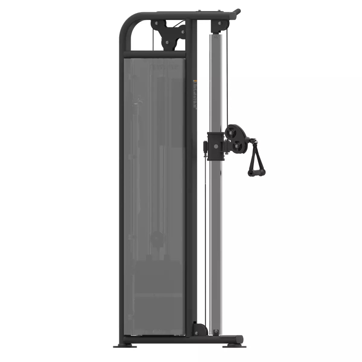 Spirit CSF-FUNT Functional Trainer - Final Stock Spirit Home Gym, Small; Single stack or a-frame double stack (functional trainer). 5 functions or less csf-funt_side_1_png