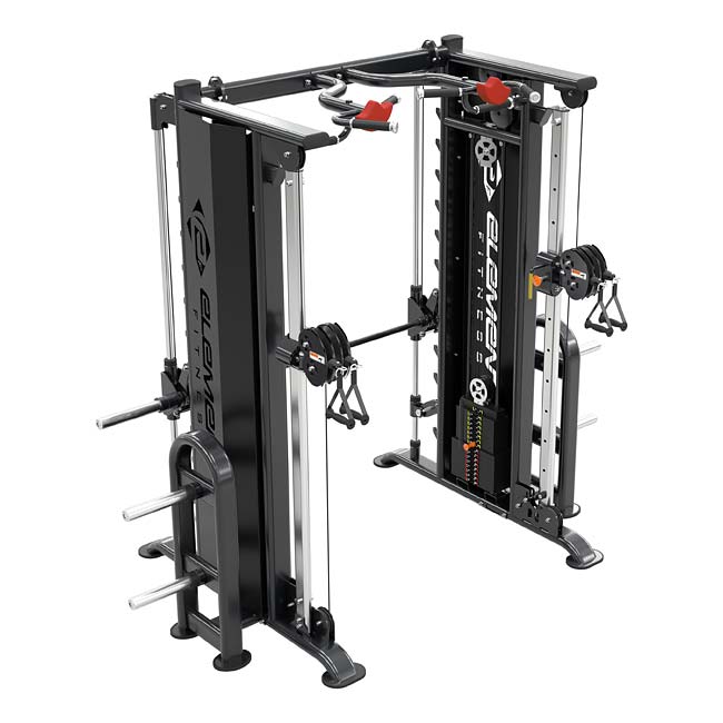 Element Thorium FS5000 Functional Trainer / Smith Combo Element Fitness Home Gym, labor intensive installation ef-thorium_functional_smith_combo-lrg-5974
