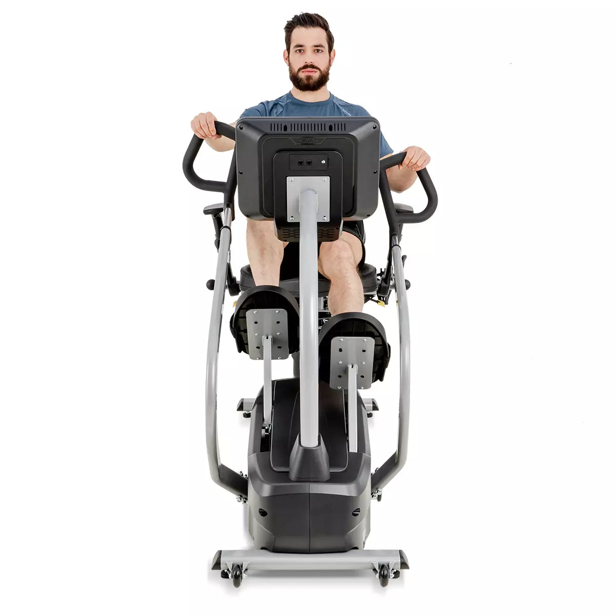 Spirit Fitness CRS800S Recumbent Stepper w/ Swivel Seat - Final Stock Spirit Steppers, recumbent steppers, Heavy , commercial front_corner__jpg