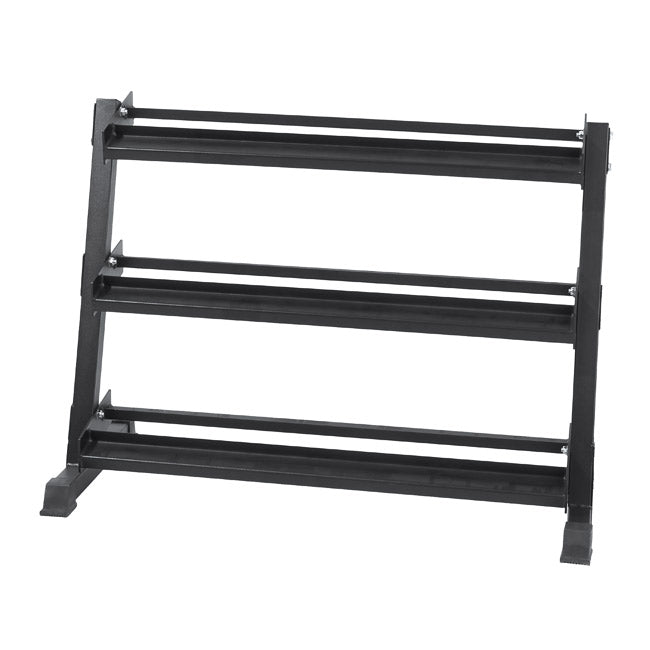 Gronk Fitness 3-Tier Dumbbell Storage Rack Gronk Fitness Products Dumbell racks, power block stand, plate and bar storage, kettlebell racks, ball racks gronkfitness_3-tier-dumbbell-storage-rack_main