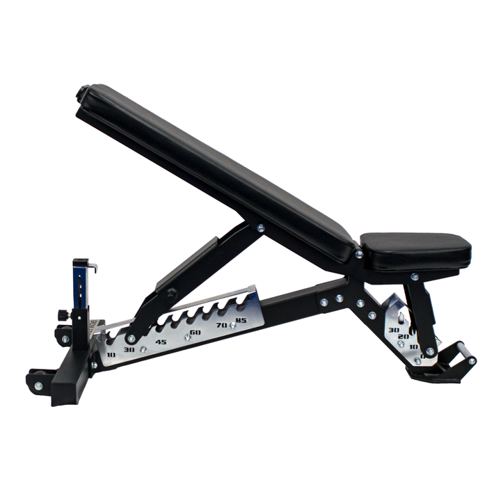 Gronk Fitness Gridiron Series - Heavy Duty Commercial FID Bench | Matte Black Gronk Fitness Products Bench; flat/incline/decline benches gronkfitness_gridiron-series-heavy-duty-commercial-fid-bench-matte-black_view-2