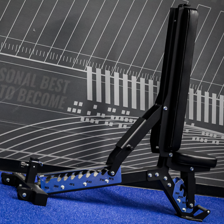 Gronk Fitness Gridiron Series - Heavy Duty Commercial FID Bench | Matte Black Gronk Fitness Products Bench; flat/incline/decline benches gronkfitness_gridiron-series-heavy-duty-commercial-fid-bench-matte-black_view-6