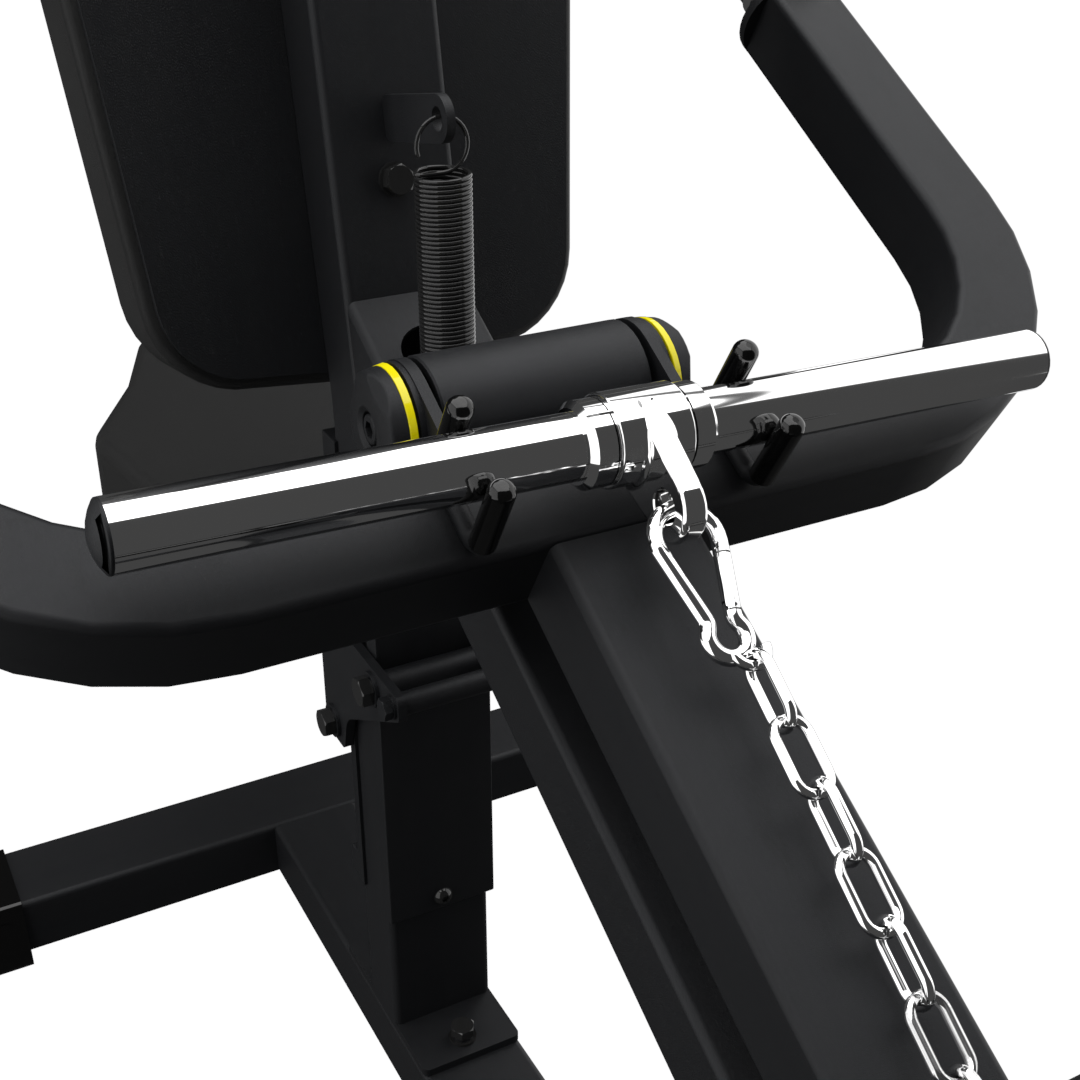 Gronk Fitness Plate Loaded Bicep / Tricep Machine - Final Stock Gronk Fitness Products Selectorized, single stack, MTS, Hammer, assembled ironax-xp-biceps_triceps-03