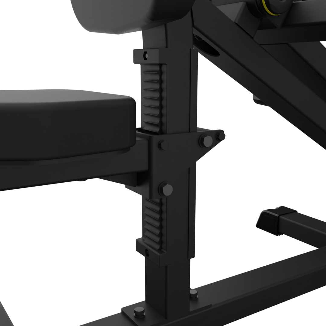 Gronk Fitness Plate Loaded Bicep / Tricep Machine - Final Stock Gronk Fitness Products Selectorized, single stack, MTS, Hammer, assembled ironax-xp-biceps_triceps-04