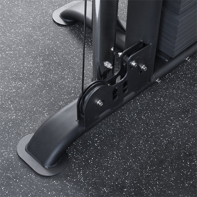 Element Thorium FS5000 Functional Trainer / Smith Combo Element Fitness Home Gym, labor intensive installation multi-functional-rack-foot-details