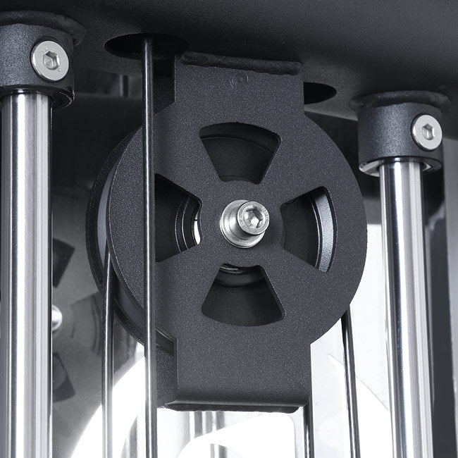 Element Thorium FS5000 Functional Trainer / Smith Combo Element Fitness Home Gym, labor intensive installation multi-functional-rack-pulley-wheel-details