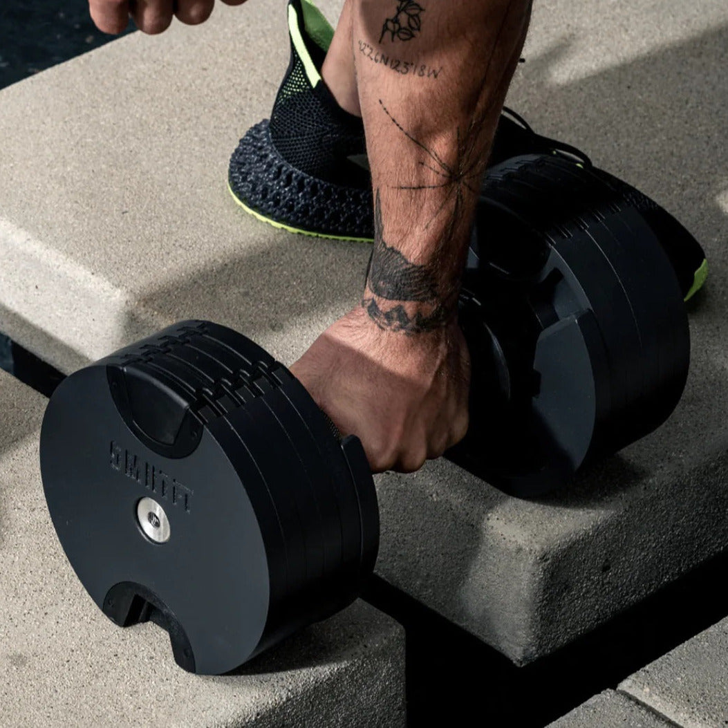 NÜOBELL 80lb Adjustable Dumbbell Set SMRTFT Variant(s) - Color pdp_carousel_2JPG