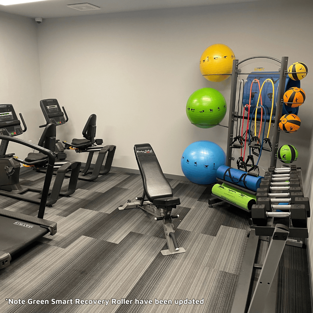 Smart Deluxe Self-Guided Commercial Package Prism Dumbell racks, power block stand, plate and bar storage, kettlebell racks, ball racks prism_smart-deluxe-self-guided-commercial-package_view-4
