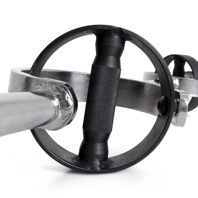 XM Fitness Universal 360 Olympic Bar XM Fitness Lifting bars, weight bars, dumbbell handles rotating-curl-bar-details