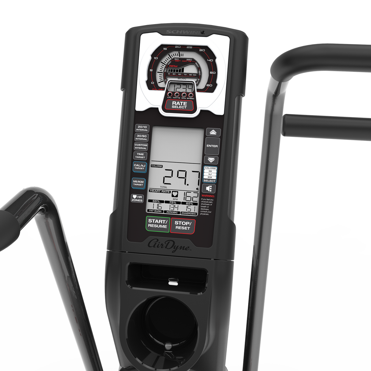 Schwinn Airdyne AD7 Exercise Bike G&G Fitness Equipment Bike; Group Cycling schwinn_airdyne-ad7-exercise-bike_view-4