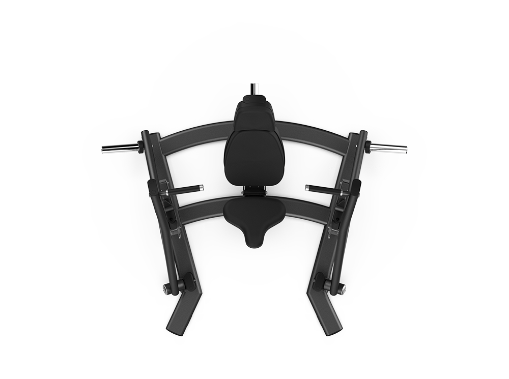 Shua G6902 Iso Decline Chest plate loaded machine, studio render 2 of 4