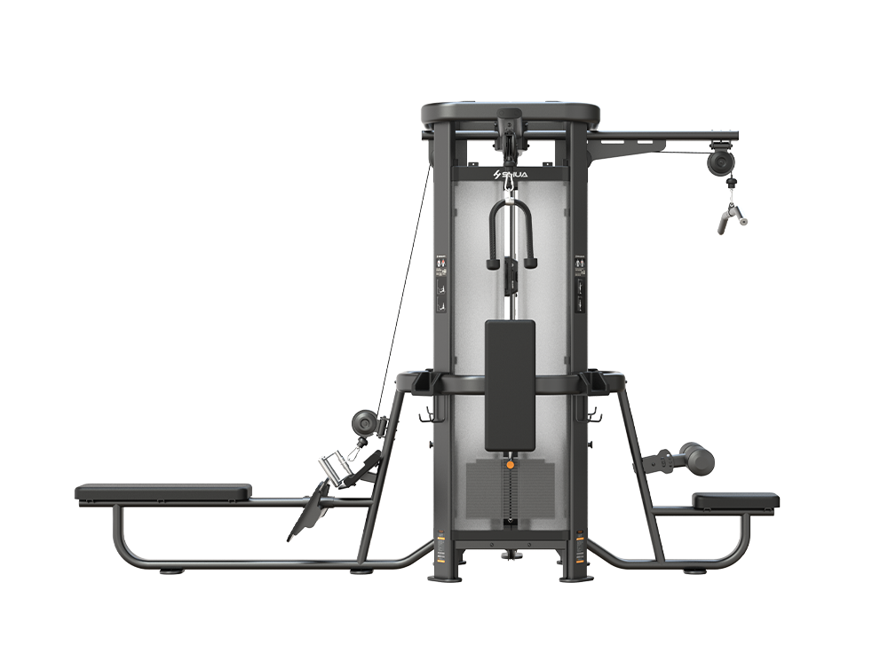 Shua G7231 4-Station multi-station gym, studio render 2 of 4