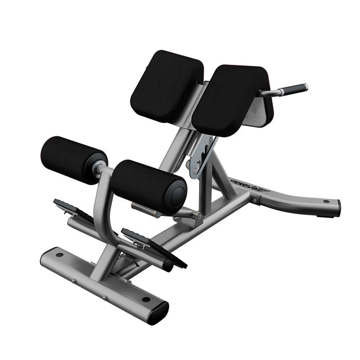 Life Fitness Back Extension Life Fitness Bench; flat/incline/decline benches signature-seriesback-extension-platinum-black-1000x1000