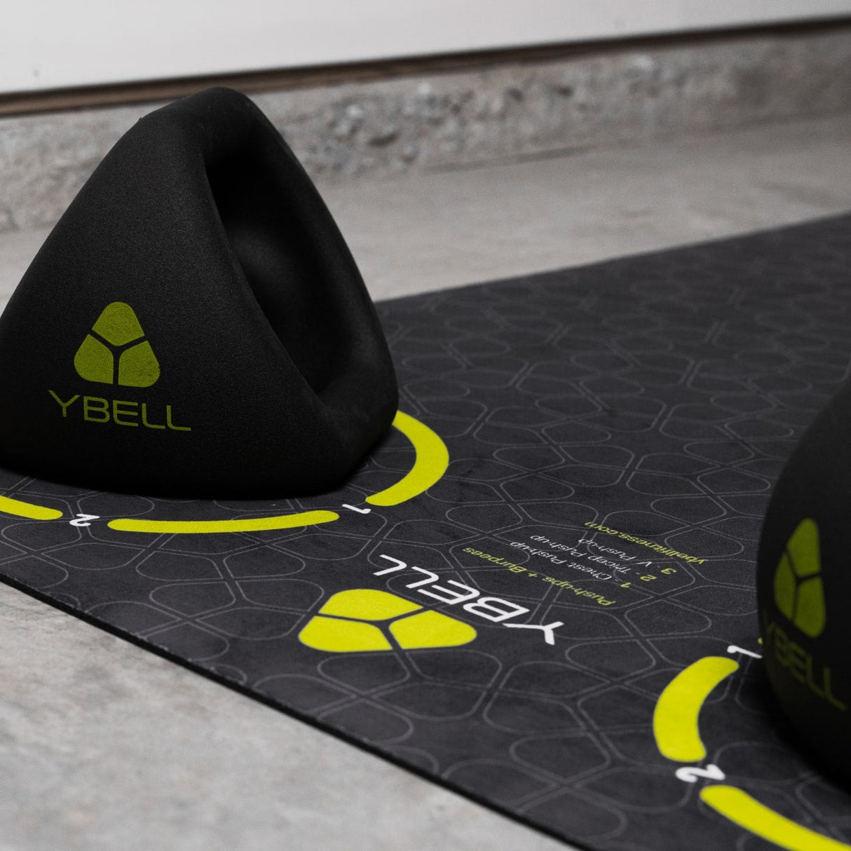 TRX YBell Exercise Mat - Final Stock TRX Mats; padded exercise and aerobic mats trx_ybell-exercise-mat_view-3