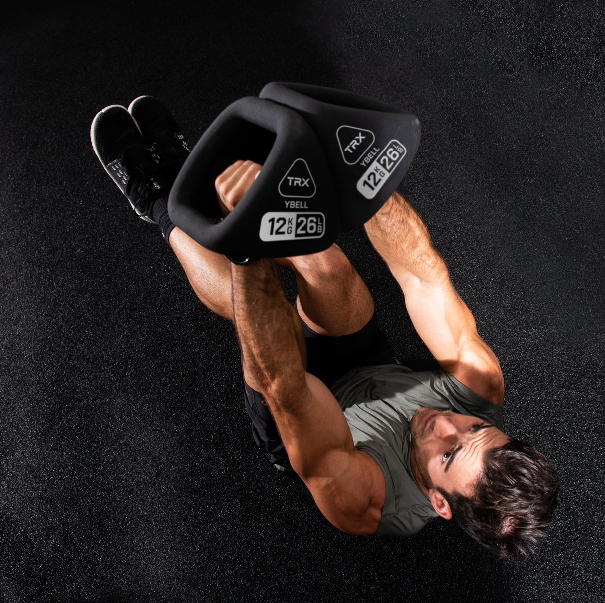 TRX YBell Arc Series 3-in-1 Kettlebell, Dumbbell and Push Up Bar Workout Equipment | 2.4 LBS TRX Kettlebells trx_ybell-neo-series_view-3