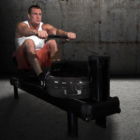WaterRower Gronk M1 HiRise Rowing Machine Black - Final Stock WaterRower Rowers, Cross-Row waterrower_gronk-m1-with-hirise-1_view-7