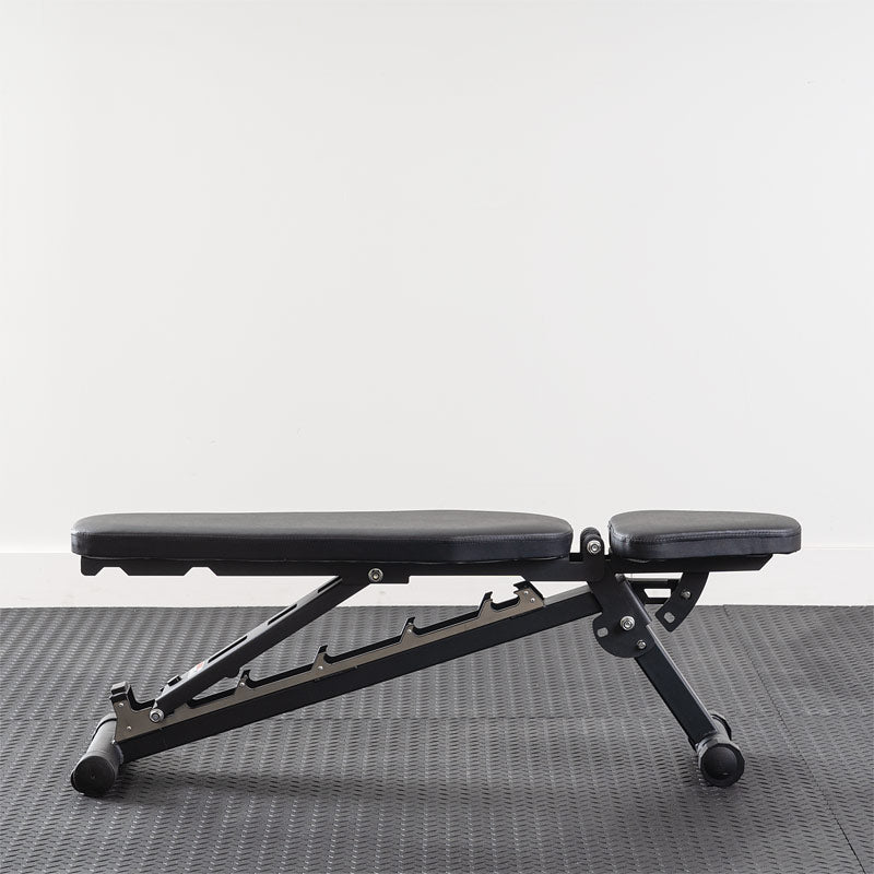 XM FID Folding Bench XM Fitness Bench; flat/incline/decline benches xm-fid-folding-bench-side-position-3