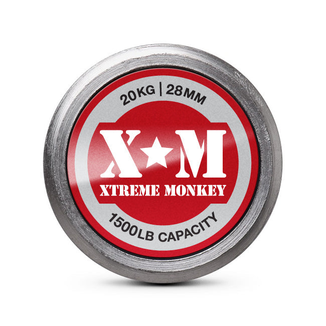 XM Fitness Mens Olympic Lifting Bar 1500lbs Capacity XM Fitness Lifting bars, weight bars, dumbbell handles xm-fitness_xtreme-monkey-mens-lifting-bar-1500lbs-bar_view-3_843e08f4-94b5-4de2-a32a-220b4a5297f3