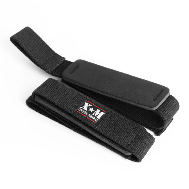 XM Padded Lifting Straps - Final Stock XM Fitness Wearables; gloves, elbow sleeves, knee sleeves, dip belts, vests, ankle/wrist weights xtreme-monkey-lifting-straps-lrg